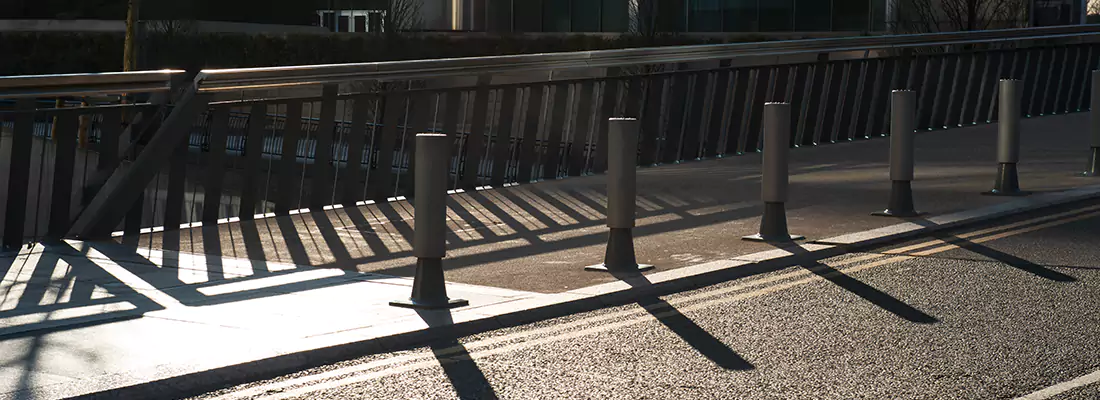 Car Bollard Installation for Parking Lots, Driveways in Sarasota, FL